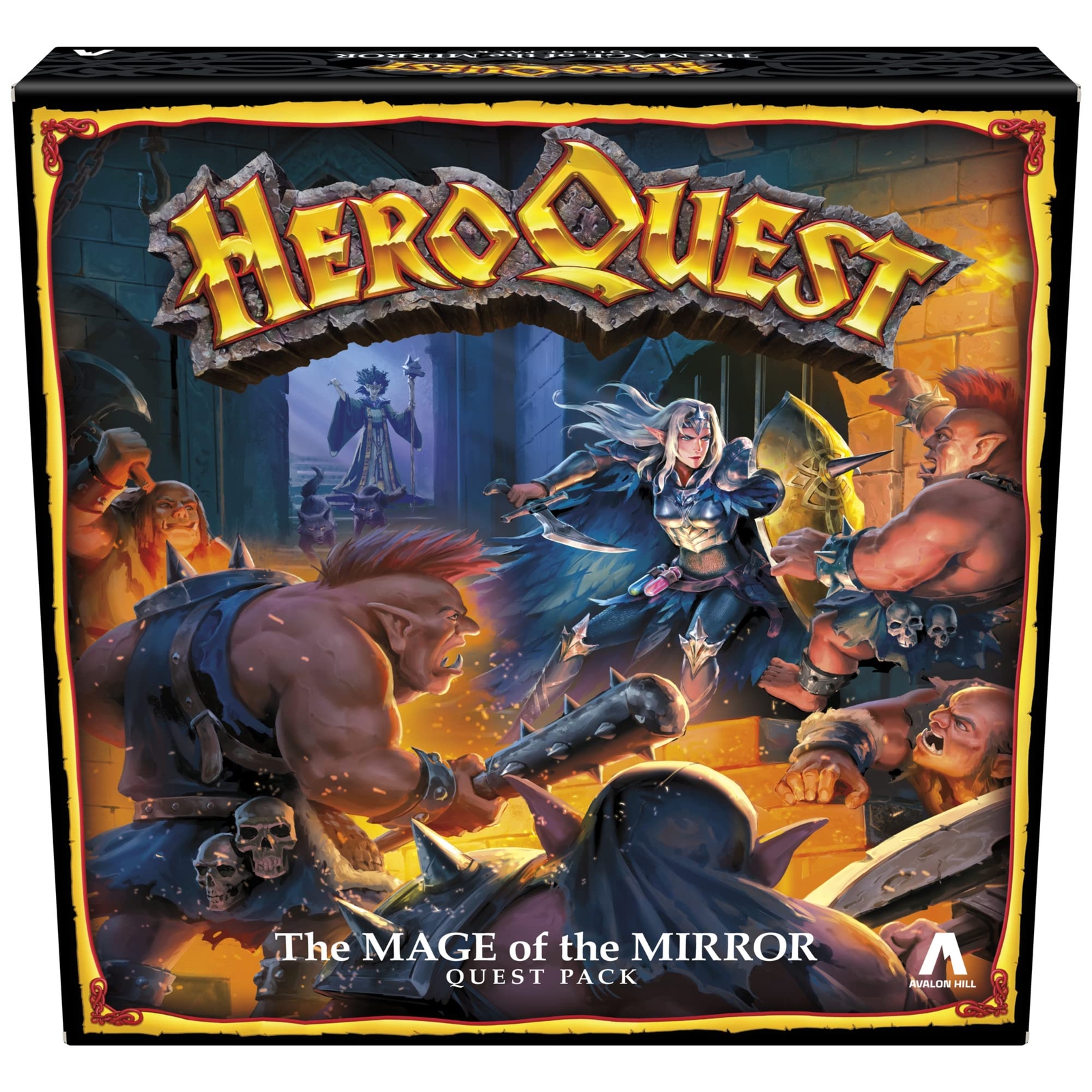 Avalon Hill Heroquest The Mage of Mirror Quest Pack, Roleplaying Game, Requires
