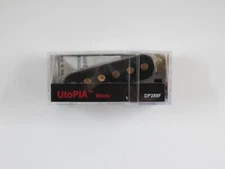 DiMarzio Utopia Middle Single Coil Pick-up Black W/Gold Poles DP 288 F