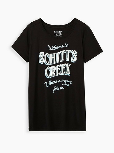 Women's Slim Fit Crew Tee Schitt's 