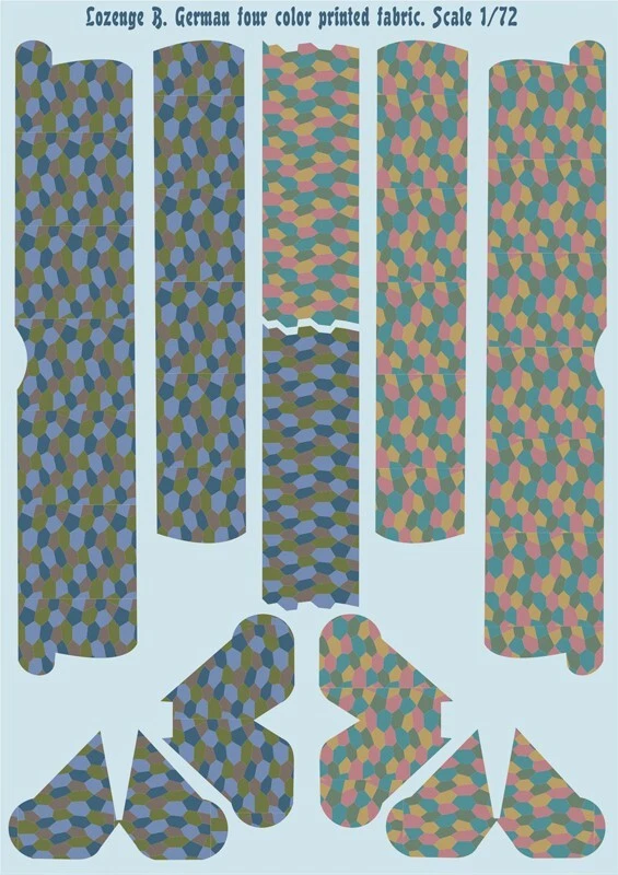 Decal airplane 1:72 FokkerD VII Part2 The complete set 3 leaf Print Scale 72-025 - Image 3 of 4