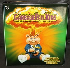 2012 GARBAGE PAIL KIDS ADAM BOMB GREEN BINDER OFFICIAL COLLECTOR EDITION RARE