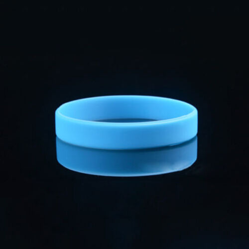 Silicone Rubber Sports Bracelet Wristband Fashion Women Men Bangle 12 Colors - Picture 21 of 25