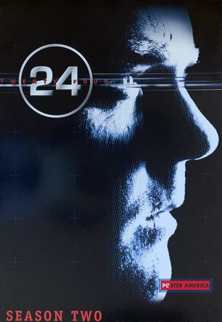 ジャックバウアー twenty four 24 ポスター FOX 公式 A3 【公式通販】