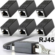 RJ45 Inline Coupler Cat7/Cat6/Cat5e Ethernet Network Cable Extender Connector