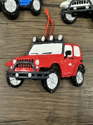 Jeep Personalized Christmas Ornament - Picture 2 of 5