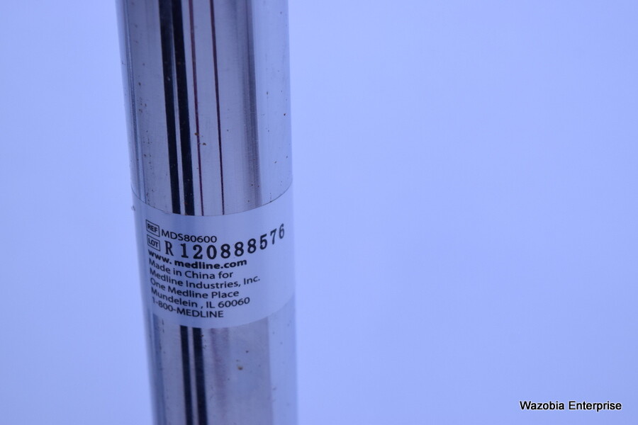 3 MEDLINE IV POLE 4HOOK STAINLESS STEEL 6 LEG MDS80600 WITH TRIPP LITE