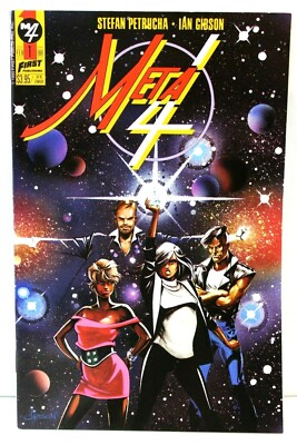 Meta-4 #1 Ian Gibson Stefan Petrucha 1991 Comic First Publishing F