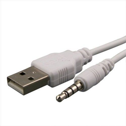 2 Pack USB Charger Cable Sync & Charge Cord for iPOD Shuffle