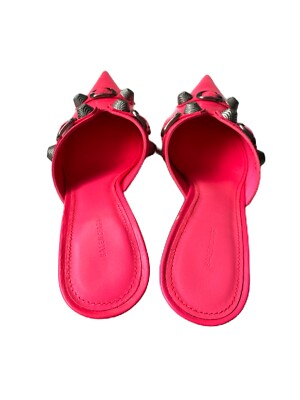 Balenciaga Cagole Mule Size 36 NWB Fluo Pink | eBay