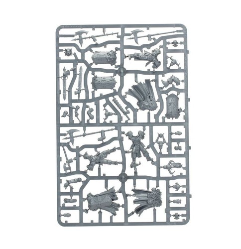 CHAOS WARRIORS set di 10 miniature SLAVES TO DARKNESS warhammer AGE OF SIGMAR et - Foto 6 di 9