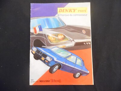 Catalogue Dinky Toys 1971 - 24 Pages, Tampon Détaillant De Nîmes, Occasion