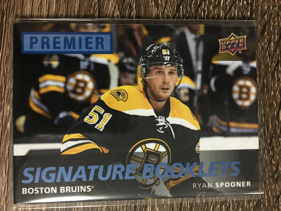 Ryan Spooner 2016-17 Premier Signature Booklets Group D 1:8 C'D PS-RJ - Image 2 of 2