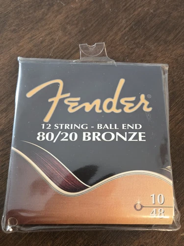 Fender Guitar Strings 12 String Ball End 70-12L 80/20 Bronze 10 48