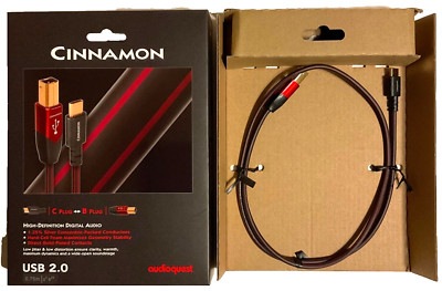 AudioQuest Cinnamon USB - 0.75 Meter - C to B - New Open Box - Authorized Dealer