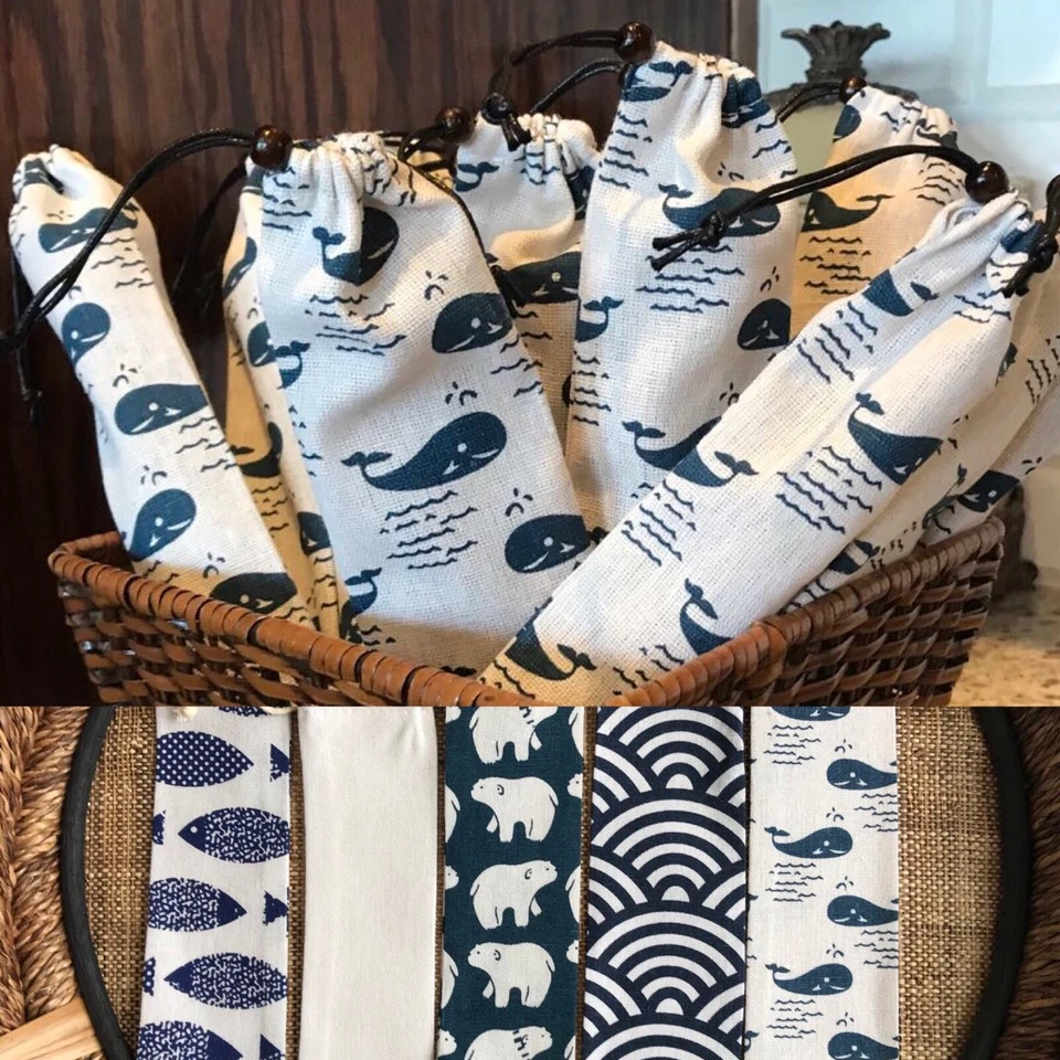 Pajitas de bambú orgánico para fiestas y bodas 20% para salvar a las ballenas Foto 2 de 4