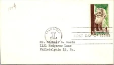 SC #1245 ADAM K BERT FDC 1964 Martinez CA - J17095