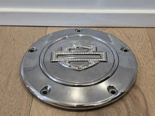 GENUINE HARLEY DAVIDSON DIAMOND ICE CHROME DERBY COVER 99-17 BIG TWIN 25339-10