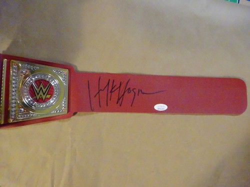 Signed Hulk Hogan Autographed WWE Belt JSA COA - Picture 3 of 12