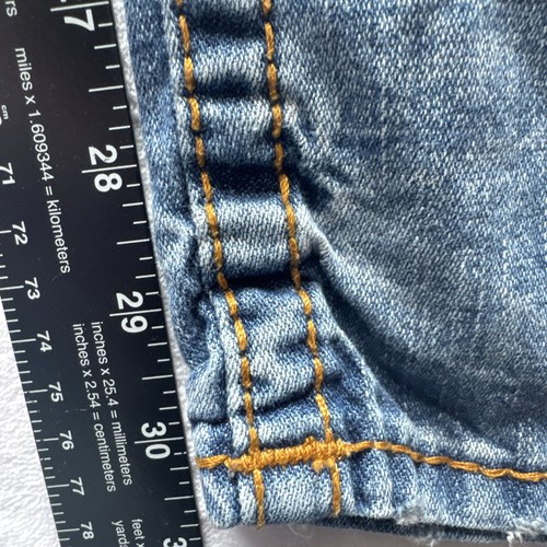 True Religion WASHED JEANS SECTION STRAIGHT SIZE 28 - Picture 18 of 23