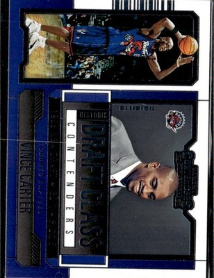 2023-24 Panini Contenders #19 Vince Carter Historic Draft Class Contenders