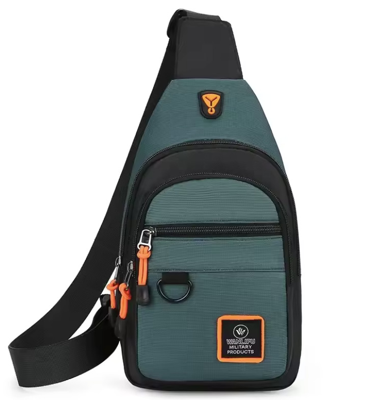 Herren Brusttasche Sling Bag Oxford Umhängetasche Crossbody Casual Freizeit