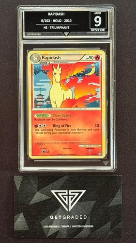 Rapidash graded PSA 9 for sale on eBay