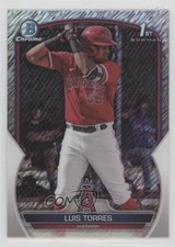 2023 Bowman Chrome Prospects Shimmer Refractor Luis Torres #BCP-155 11s9