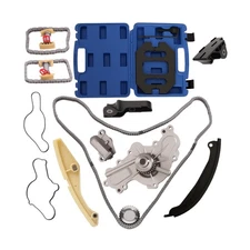 Timing Chain Kit with Water Pump + Camshaft Holding Tool with Timing Alignmen...