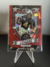 Rondale Moore #171 Red Ice Prizm RC 2021 Panini Prizm Draft Picks - Crusade