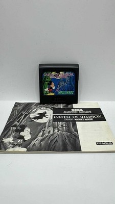 Sega Game Gear - Castle Of Illusion Starring Mickey Mouse - Modul + Anleitung