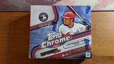 2025 Topps Chrome Baseball Update Series Hobby Jumbo Box