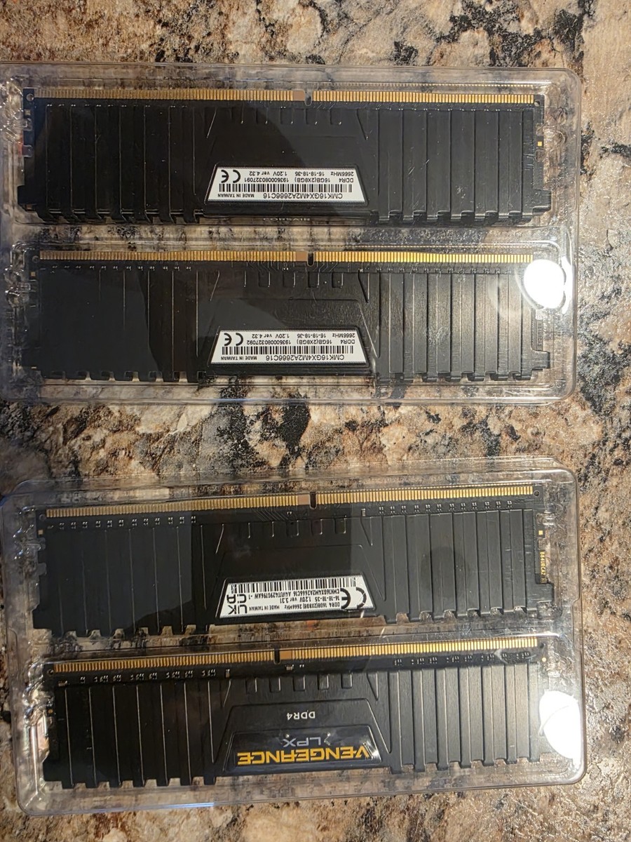 Corsair Vengeance DDR4 32GB (4x8GB) 2666mhz RAM | eBay