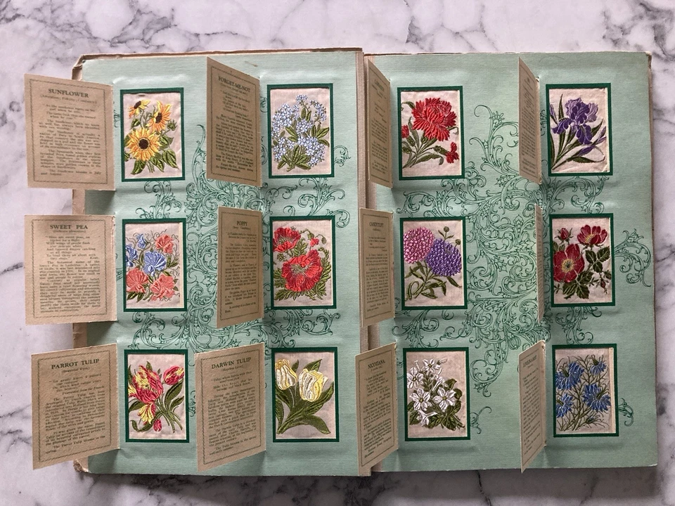 J. WIX, KENSITAS FLOWER SILKS IN THEIR ORIGINAL ALBUM - Image 4 of 4