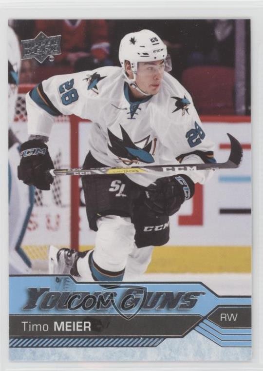 2016-17 Upper Deck Young Guns Timo Meier #479 Rookie RC s0w