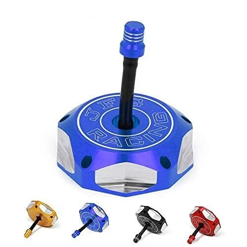 Fuel Gas Tank Cap Vent Air Valve Breather Tube for DRZ50/70 DRZ125 DRZ400 Blue Foto 4 de 4