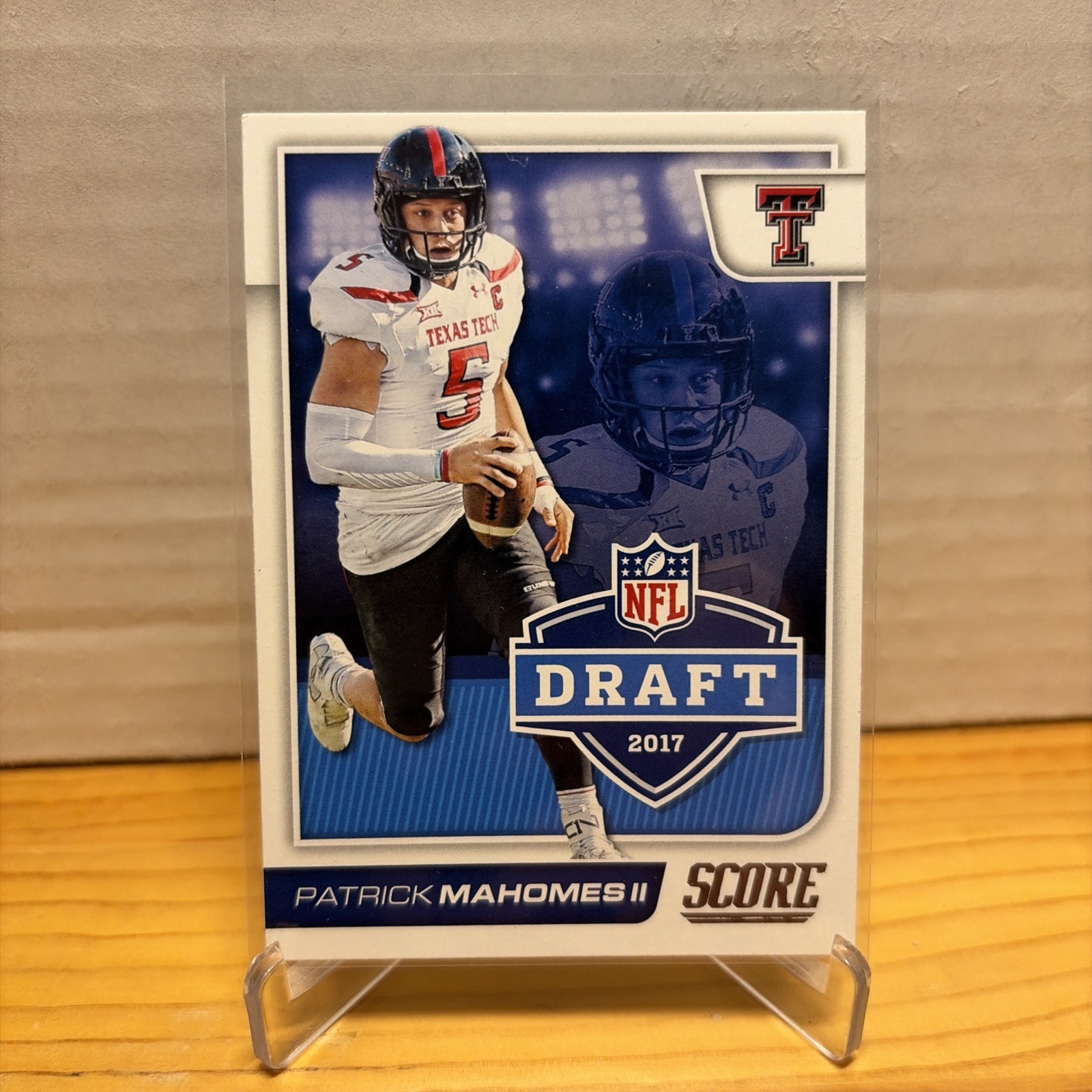 2017 Score - NFL Draft Patrick Mahomes II #2 ROOKIE RC