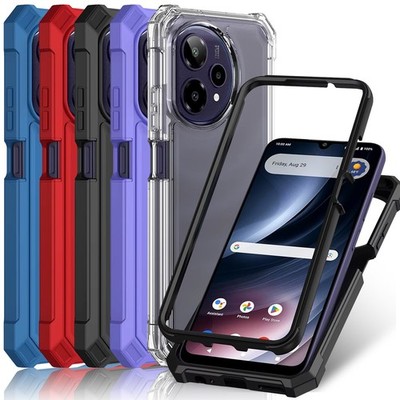 For Cricket Icon Pro 2026 Phone Case 2 Layer Shockproof Corners TPU Bumper Cover