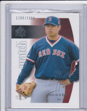 2002 SP Authentic #127 Jorge De La Rosa   RC 1290/1999