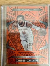 Panini Obsidian Basketball Jalen Brunson New York Knicks Base #3 2024-25