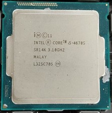 Intel SR14K Core i5-4670S 3.1GHz 4-core LGA1150 CPU Processor