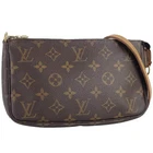 Louis Vuitton Monogram Pochette Accessoires Coated Canvas Shoulder bag 4704