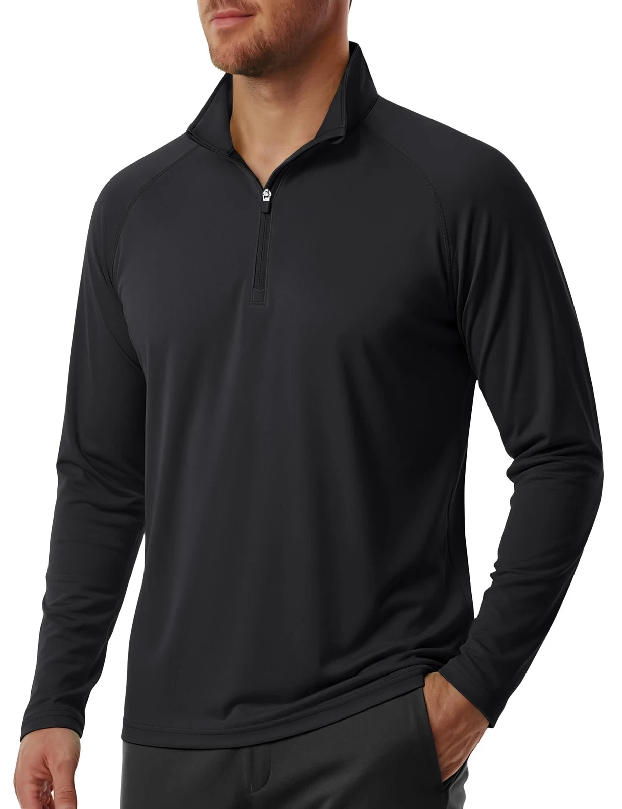 Quarter Zip Pullover Fishing Shirts Sun Protection UPF 50+ Shirts Running Shi...
Opens in a new wind