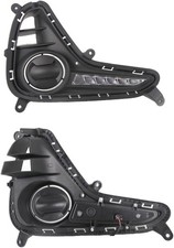 2pcs LED Day Light DRL Daytime Running Light Fog Lamp Turn Signal Lights