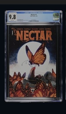   Nectar #1 CGC 9.8 Graded Cover A 1st First Printing Jeremy Robinson   