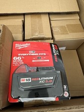 Box of 24 Milwaukee M18 REDLITHIUM XC5.0 Extended Capacity Battery Pack - Black.