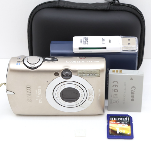 Canon Digital IXUS 900 Ti 10MP Digital Camera Silver Tested Full Kit - Fast Post - Picture 13 of 17