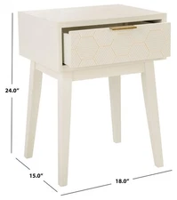 Safavieh KEYA 1 DRAWER ACCENT TABLE, Reduced Price 2172762323 ACC6601A