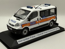 Vauxhall Vivaro Metropolitan Police Personnel carrier 1/43 code 3