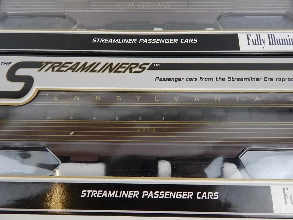 NEW K-Line K4580E O Gauge Pennsylvania Passenger Cars 8115,4012,5468,4423 - Image 4 of 4