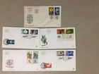 Five Israel fdc with two stamps